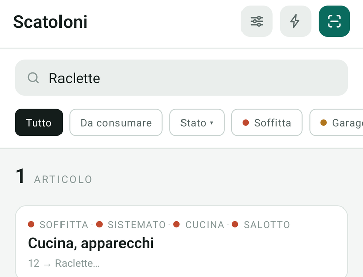 Risultato della ricerca